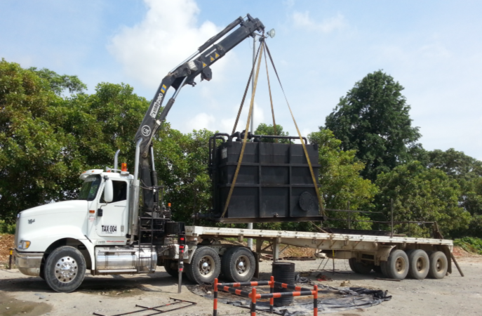 CAMA ALTA BRAZO ARTICULADO